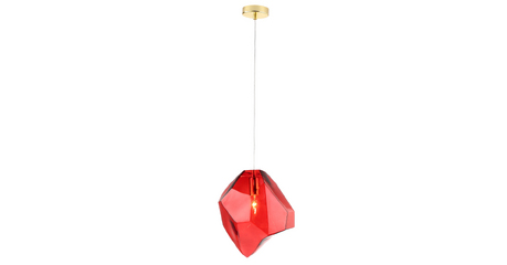 Подвесной светильник Crystal Lux NUESTRO SP1 GOLD/RED