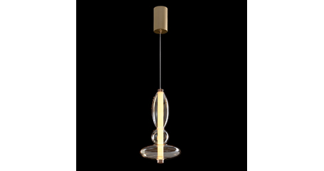 Подвесной светильник Crystal Lux QUASAR SP10W LED AMBER
