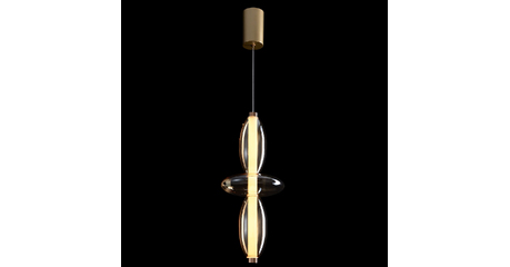 Подвесной светильник Crystal Lux QUASAR SP14W LED AMBER