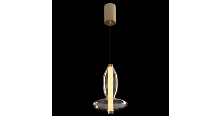 Подвесной светильник Crystal Lux QUASAR SP7W LED AMBER