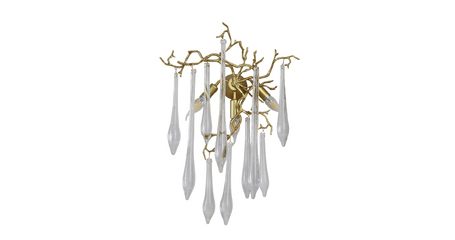 Бра Crystal Lux Reina REINA AP3 GOLD PEARL
