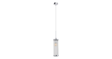 Подвесной светильник Crystal Lux Tadeo SP1 D100 Chrome/Transparente