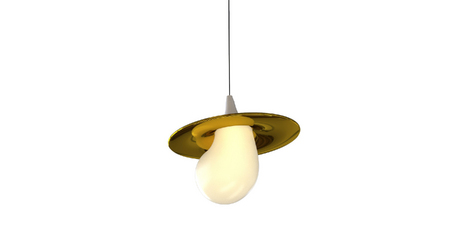Подвесной светильник Delight Collection 10238P/1 gold/white