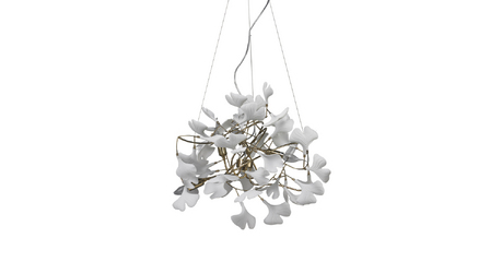 Подвесная люстра Delight Collection 10881P/L600 gold/white