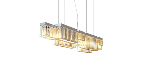 Подвесная люстра Delight Collection Broadway 2466 silver