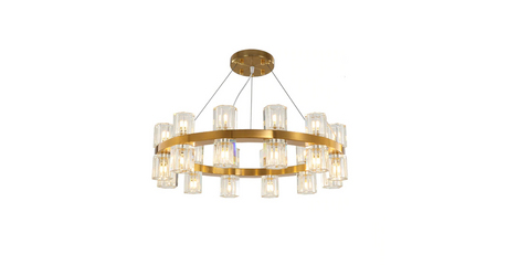 Подвесная люстра Delight Collection Arcachon 8530P/D610 gold