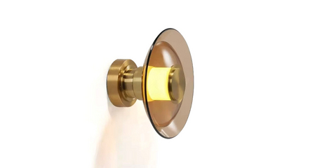 Настенно-потолочный светильник Delight Collection 8665W/S gold/amber