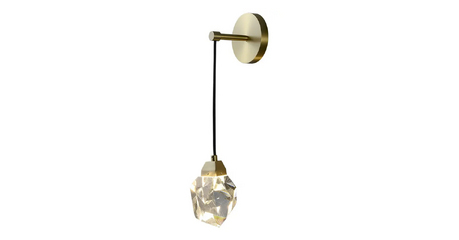 Бра DeLight Collection Crystal rock II 9701W brass