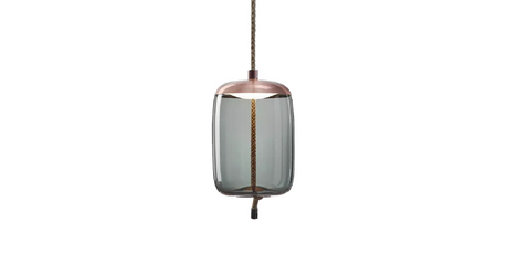 Подвесной светильник Delight Collection Knot 9966P/B copper/blue