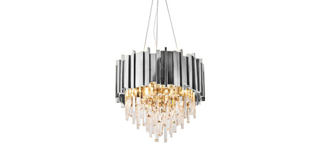Подвесная люстра Delight Collection Barclay A006-400 L4 silver