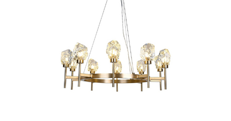 Подвесная люстра Delight Collection BRCH9162-10 antique brass