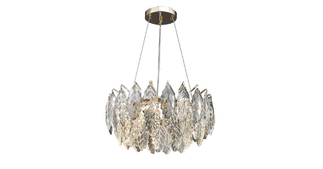 Подвесная люстра Delight Collection D8011P/R-600 gold/smoky