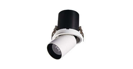 Встраиваемый спот Delight Collection DA3003RR white/black