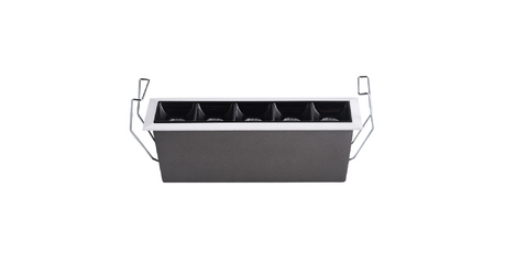 Встраиваемый светильник Delight Collection DA4005NS black/white