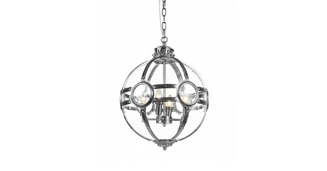 Подвесная люстра Delight Collection Hagerty KG0516P-4 steel