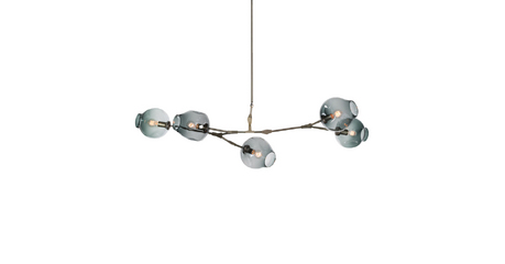 Подвесная люстра Delight Collection Bubble KG0579P-5 smoky