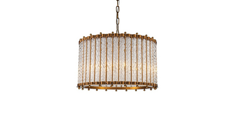 Подвесная люстра Delight Collection Tiziano KG0907P-4 brass
