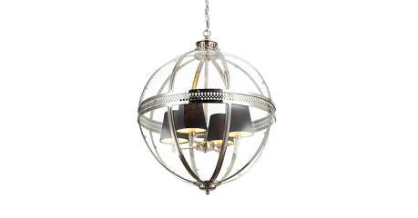 Подвесная люстра Delight Collection Residential KM0115P-4L nickel