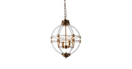 Подвесная люстра Delight Collection Impero KM0766P-4 brass