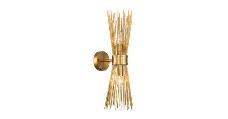 Бра Delight Collection Romeo KM1239W-2 brass