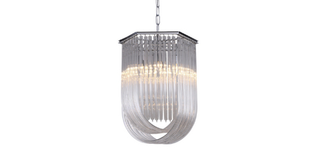 Подвесной светильник Delight Collection Murano Glass KR0116P-6/A chrome
