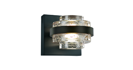 Бра Delight Collection MD22030002 MB22030002-1A black/clear