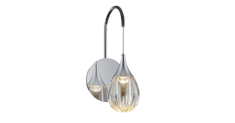 Бра Delight Collection Stilla MB24001004-1A chrome/clear