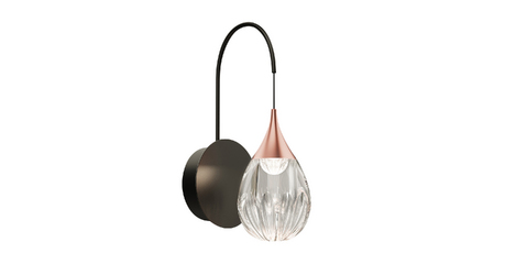 Бра Delight Collection Stilla MB24001004-1A copper/clear