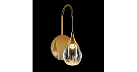 Бра Delight Collection Stilla MB24001004-1A gold/clear