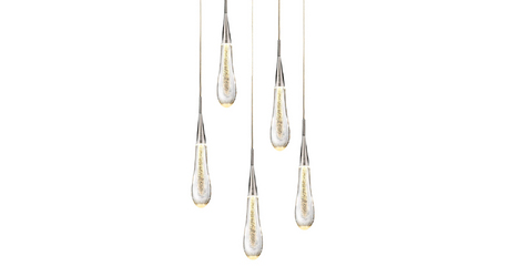 Подвесной светильник Delight Collection Pour MD-023B-5 chrome