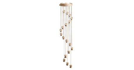 Каскадная люстра DeLight Collection Terrene MD13003023-18A gold