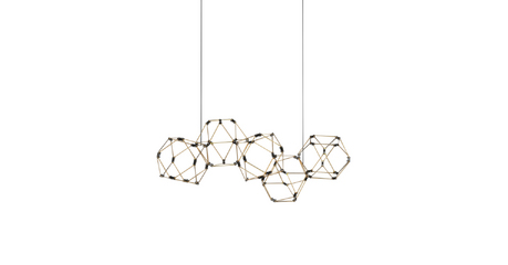 Подвесной светильник Delight Collection Lucciola MD18001068-5A matt gold