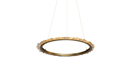 Подвесная люстра Delight Collection Quartz Halo MD20020154-1B satin gold