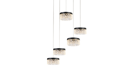 Подвесной светильник Delight Collection MD21020075 MD21020075-5A matt black