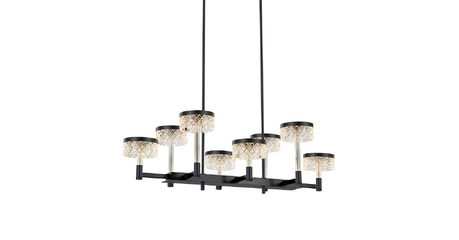 Подвесная люстра Delight Collection MD21020075 MD21020075-8B matt black