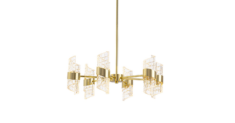 Люстра на штанге DeLight Collection MD23001022-6A gold