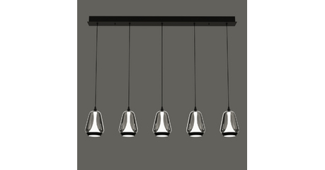 Подвесной светильник Delight Collection MD24001011-5B black/smoky