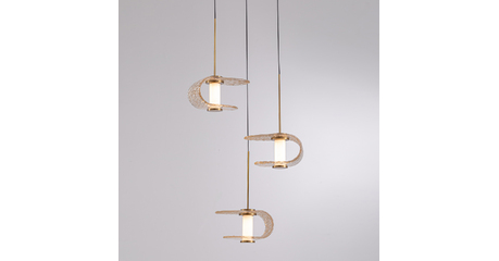 Подвесной светильник Delight Collection MD24020901-3A gold/cognac