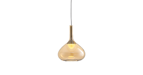 Подвесной светильник Delight Collection MD25001005-1A brass/amber