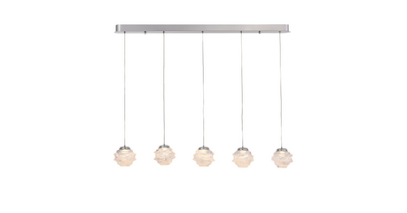 Подвесной светильник Delight Collection MD25030003-5B chrome/clear