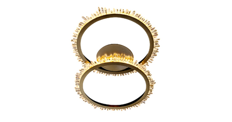 Потолочная люстра Delight Collection Quartz Halo MX20020154-2A satin gold
