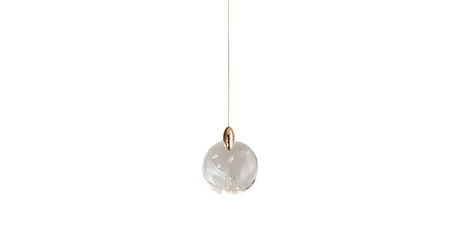 Подвесной светильник Delight Collection OD2440-1 gold/clear