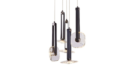 Подвесной светильник Delight Collection OD2553-5 black/clear