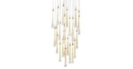 Подвесной светильник Delight Collection Teardrop OM801670-25-G
