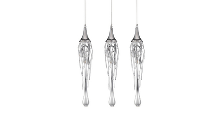 Подвесной светильник Delight Collection Goddess Tears P68009L-3 chrome