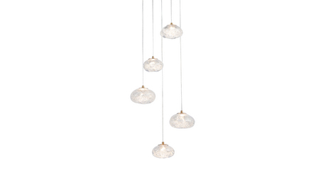 Подвесной светильник Delight Collection P98065-5 antique brass