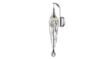 Бра Delight Collection Goddess Tears W68009S-1 chrome