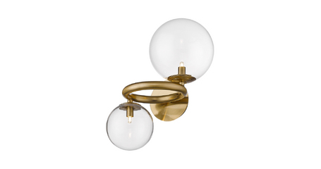 Бра Delight Collection Puppet W68092-2 brass