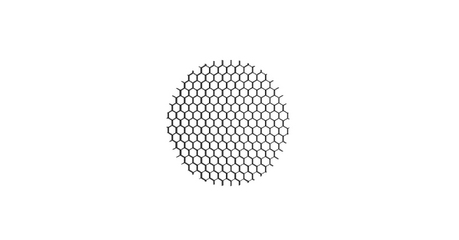 Антибликовая решетка Denkirs Net DK1500-BK