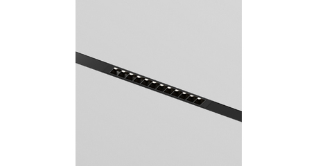 Трековый однофазный светильник Denkirs Simple Grill DK8101-BK